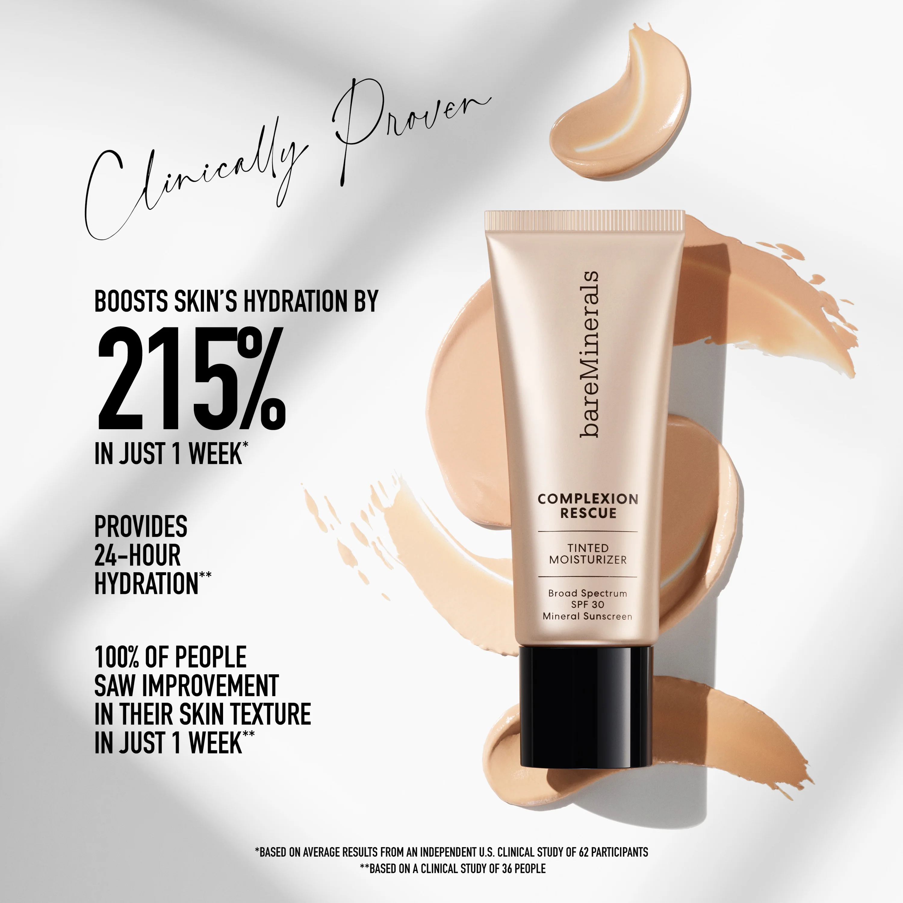 COMPLEXION RESCUE® Tinted Moisturizer with Hyaluronic Acid and Mineral SPF 30 - Image 42