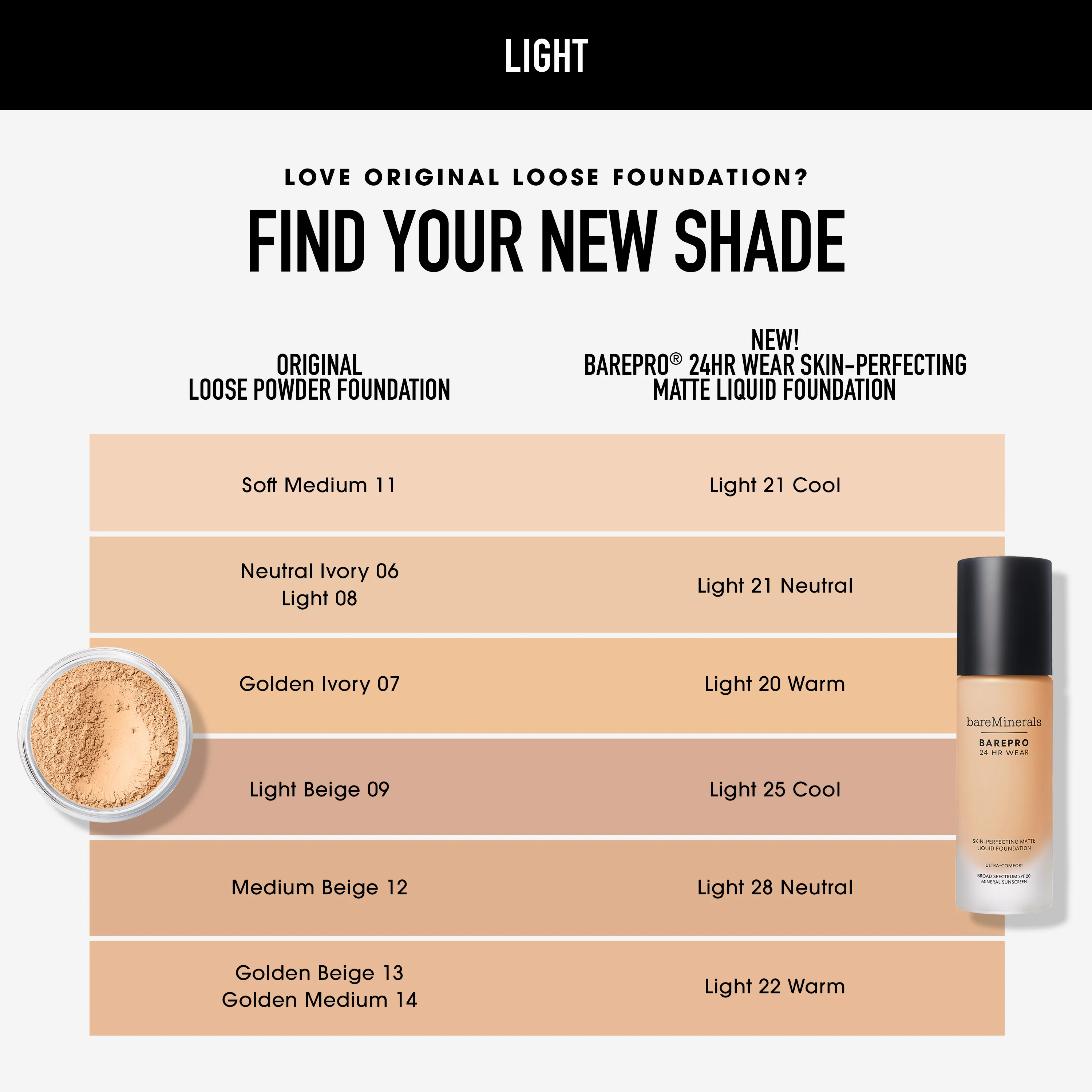 BAREPRO® 24HR Wear Skin-Perfecting Matte Liquid Foundation Mineral SPF 20 - Image 114