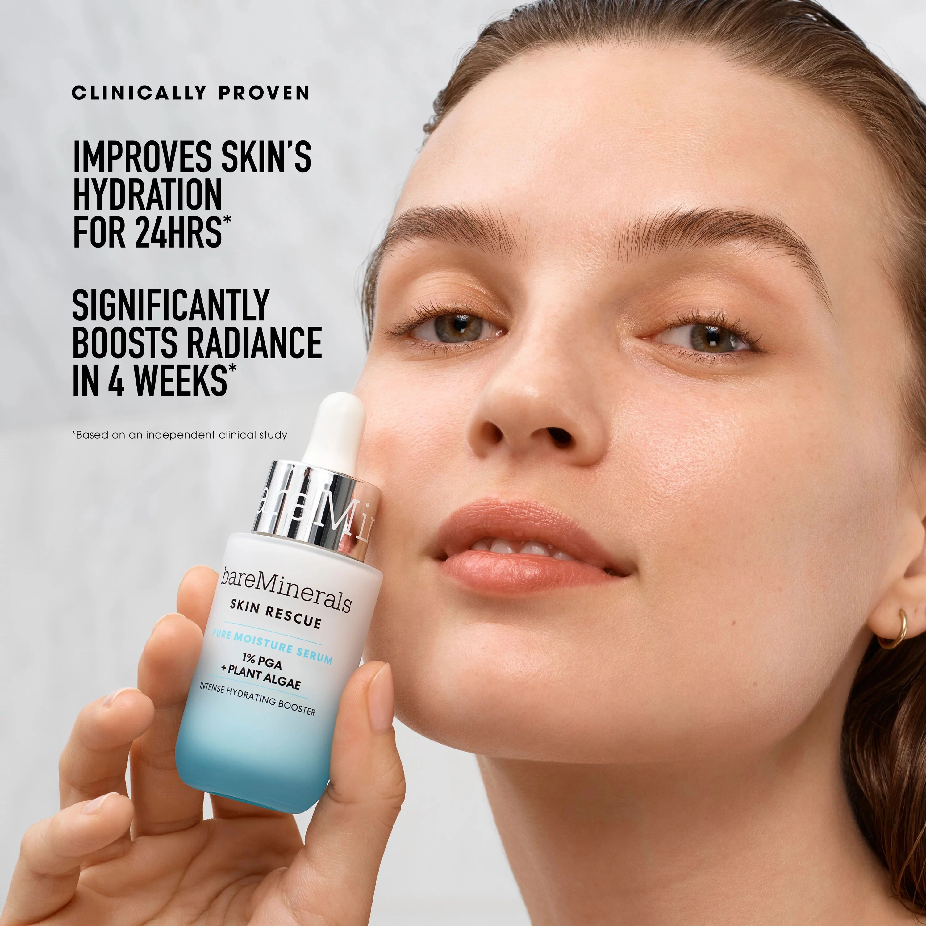 SKIN RESCUE Pure Moisture Serum with 1% PGA and Plant Algae - Image 5